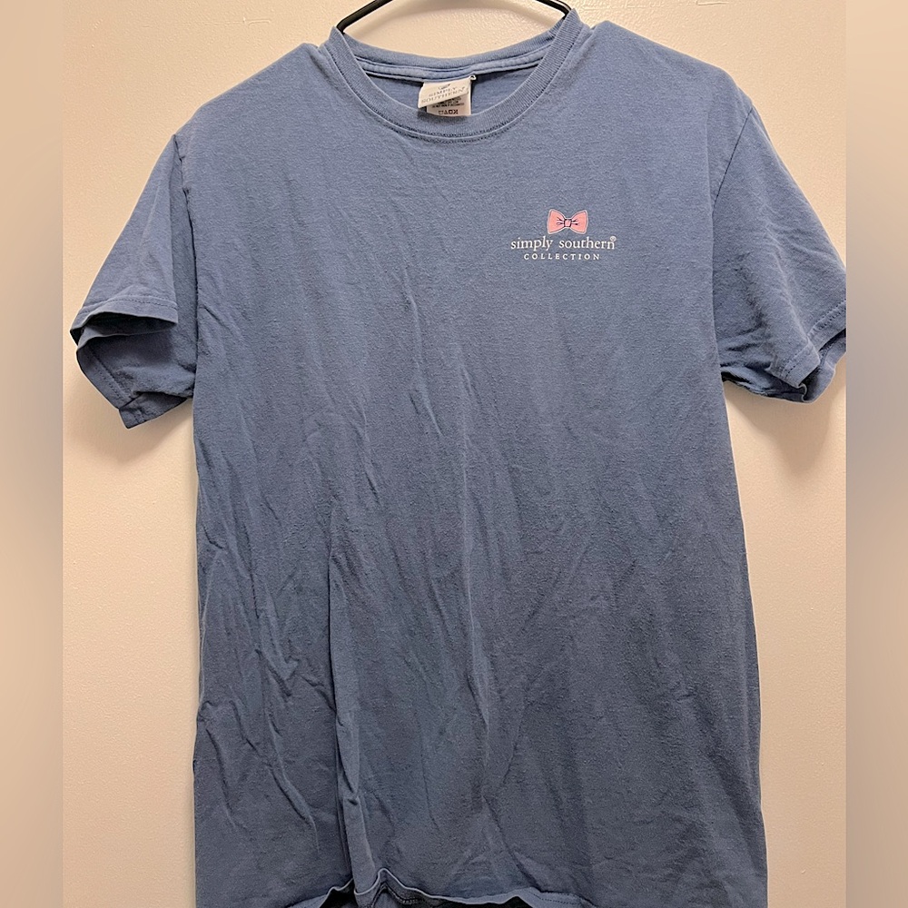 Simply Southern Blue T-Shirt for Women, Size M